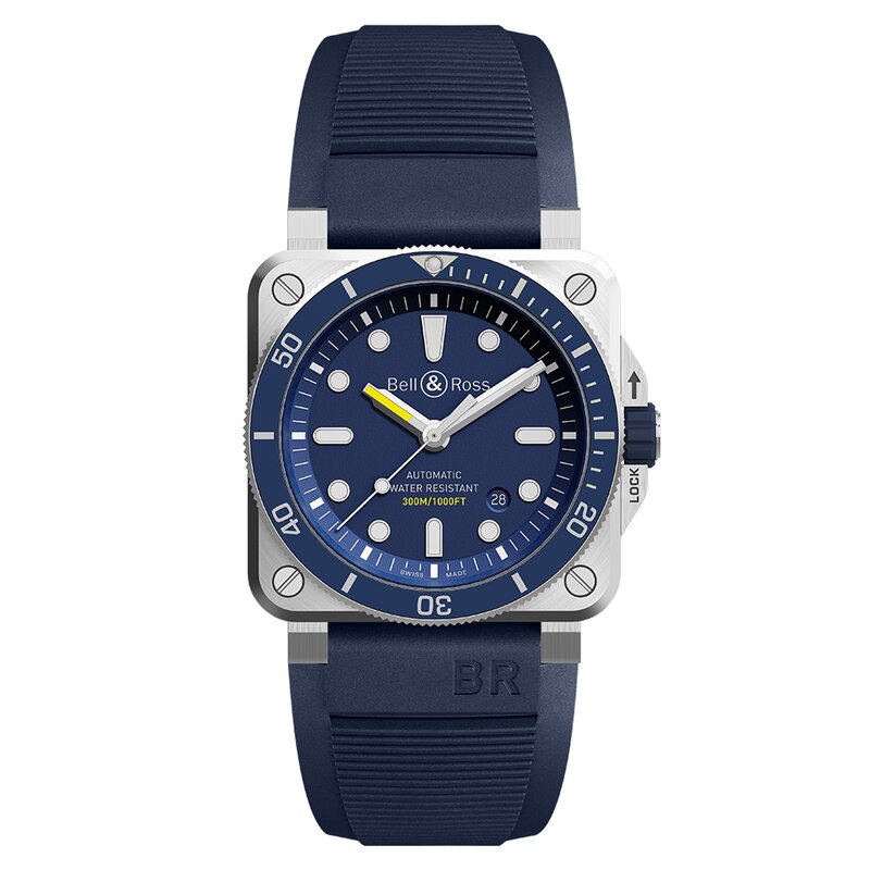 Bell & Ross Br03 42mm - BR0392-D-BU-ST/SRB - 1