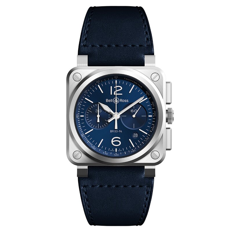 Bell & Ross Br03 42mm - BR0394-BLU-ST/SCA - 1