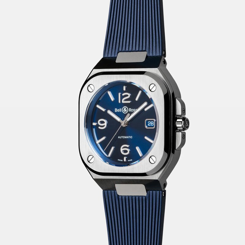 Bell & Ross Br-05 40mm - BR05A-BLU-ST/SRB - 3