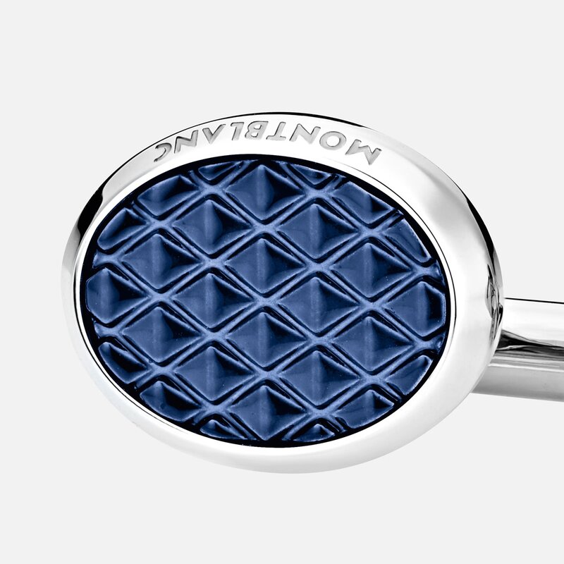 Meisterstück Cufflinks Oval Steel Lacquer - 126132 - 2
