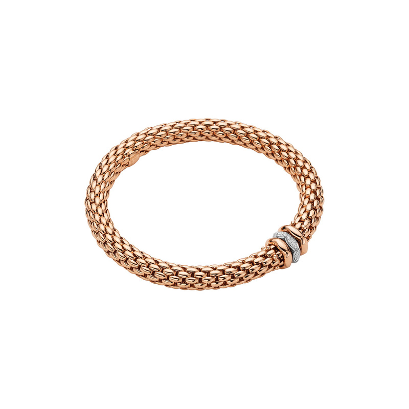 Fope Love Nest armband - 45114BX_BB_R_RBR - 1