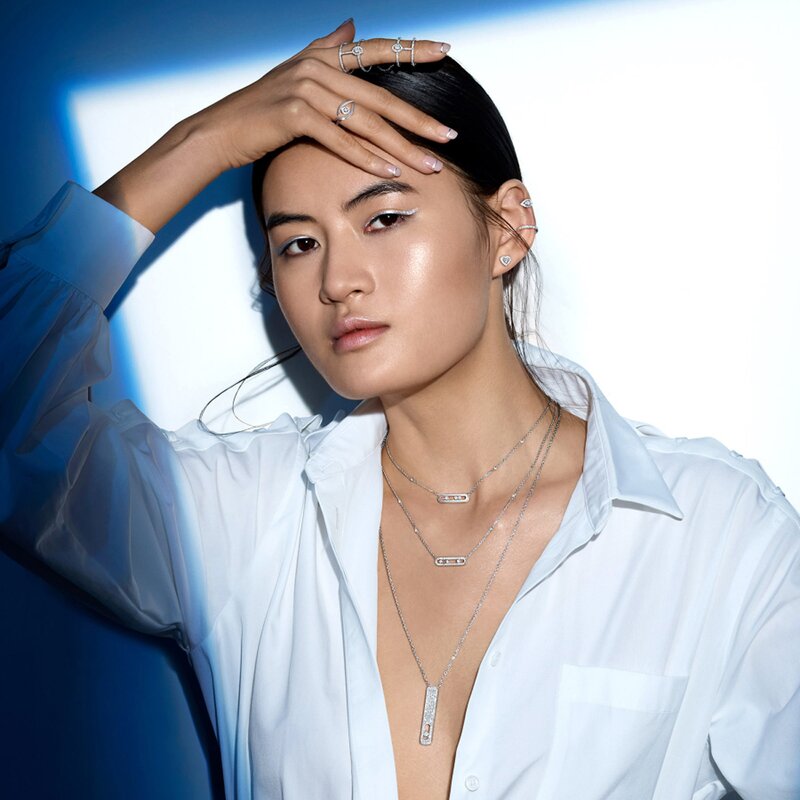 Messika My First halsketting - 10131 - 2