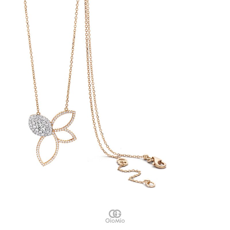 GioMio Marquise halsketting - 5560 - 1