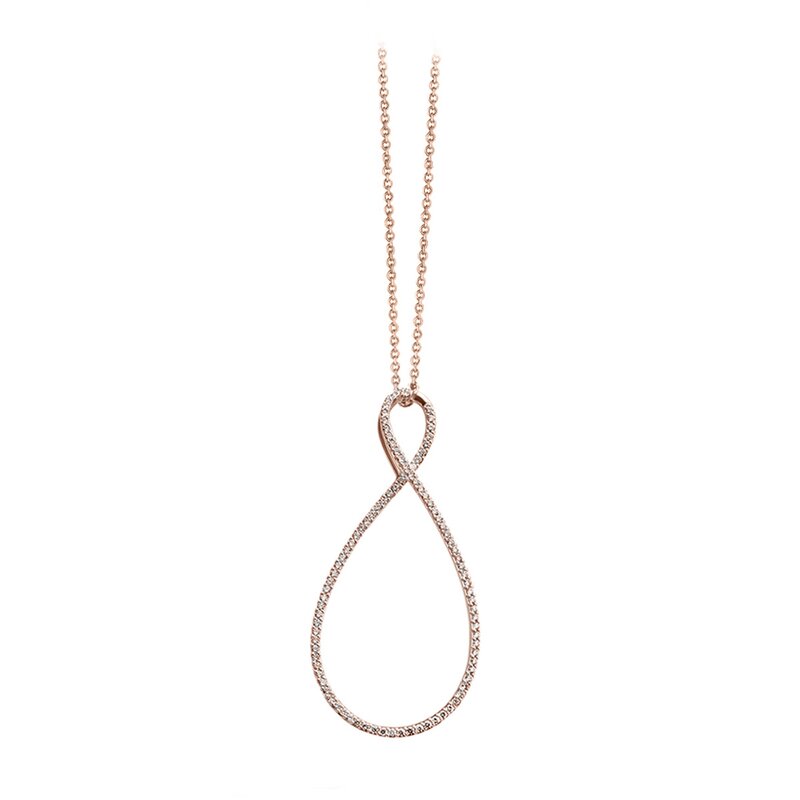 BIGLI Infinity halsketting - 23H60RDIA - 1