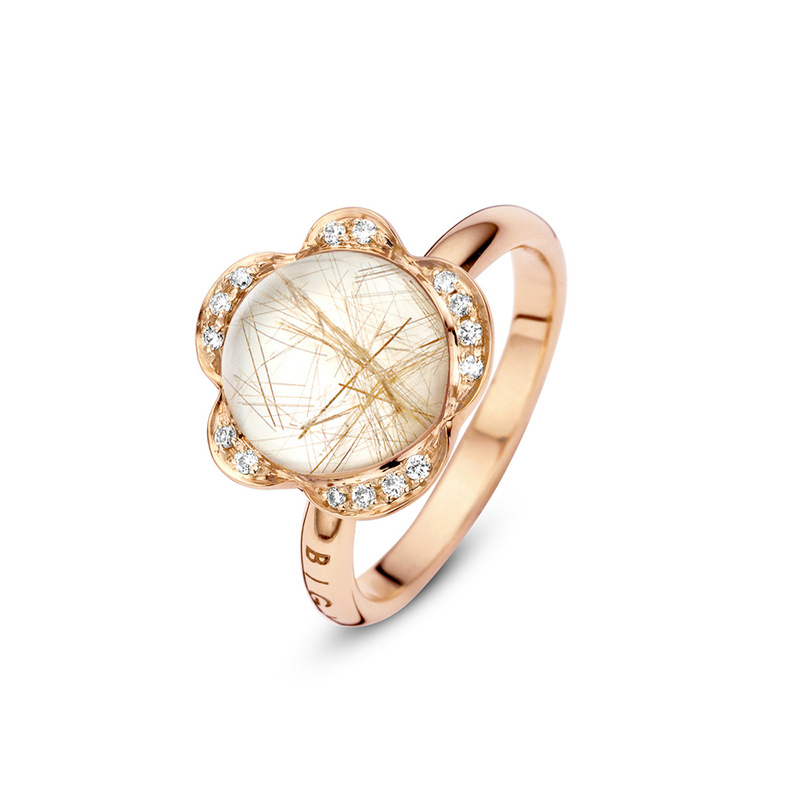 BIGLI Lilly Bloom ring - 20R124RRUTMPBIDIA - 1