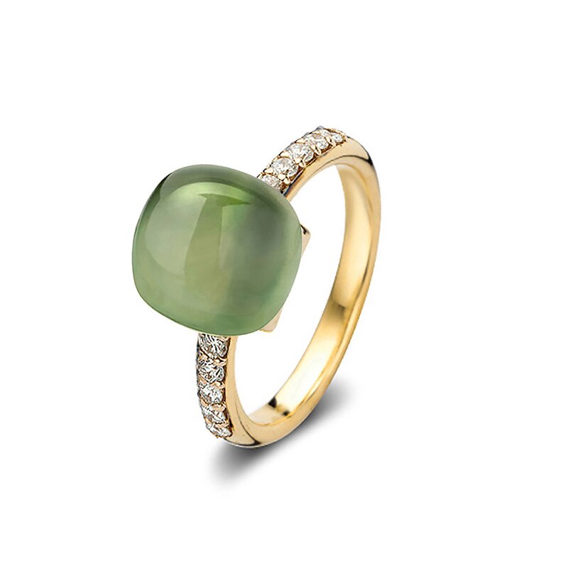 BIGLI Mini Sweety ring - 20R93YLEAVVERMPDIA - 1