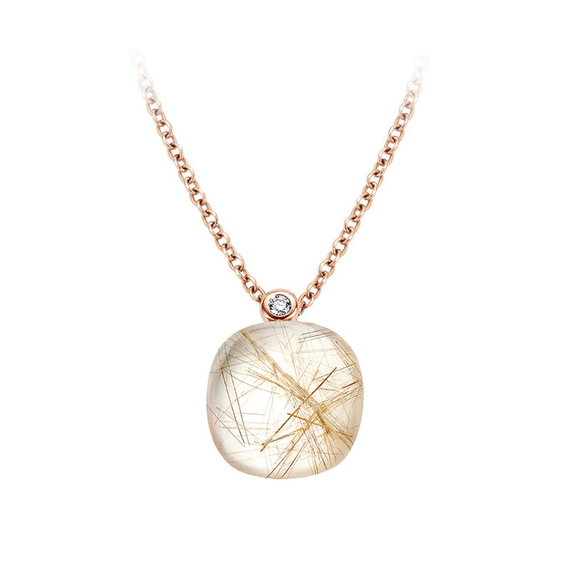 BIGLI Mini Sweety halsketting - 20H34RRUTMPBI/42 - 1