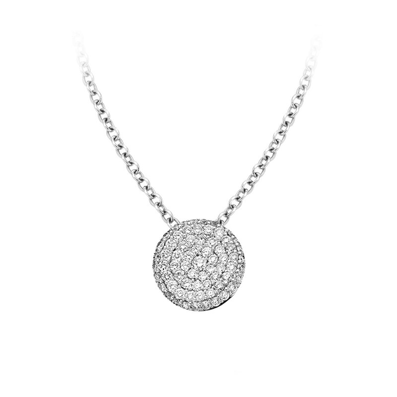 BIGLI Mini Wave halsketting - 23H63WDIA/45 - 1