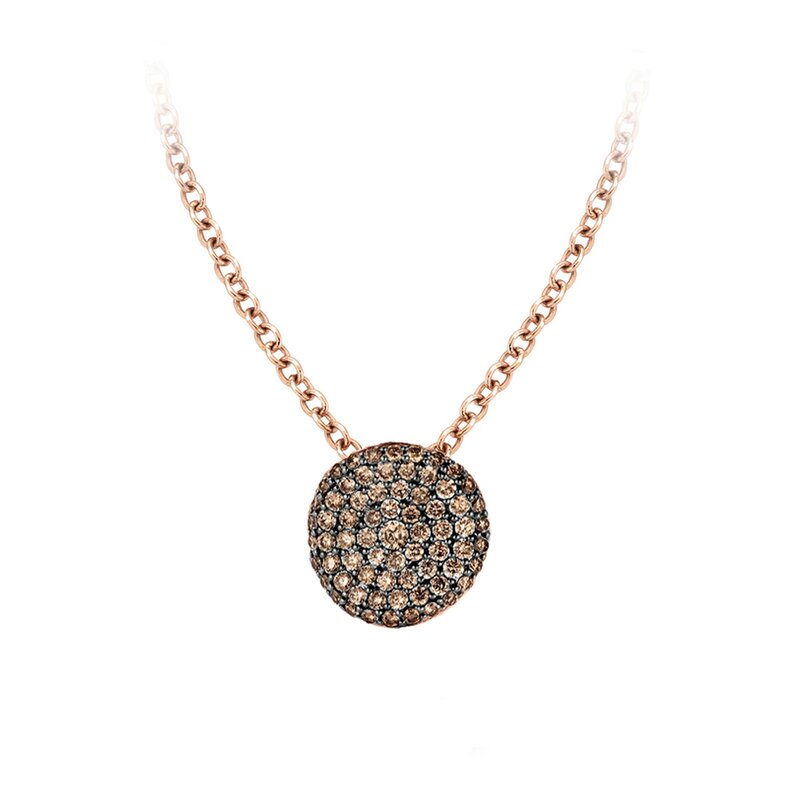 BIGLI Mini Wave halsketting - 23H63RBRDBR/45 - 1