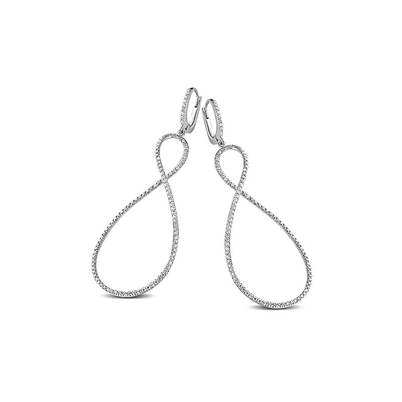 BIGLI Infinity oorbellen - 23O72WDIA - 1