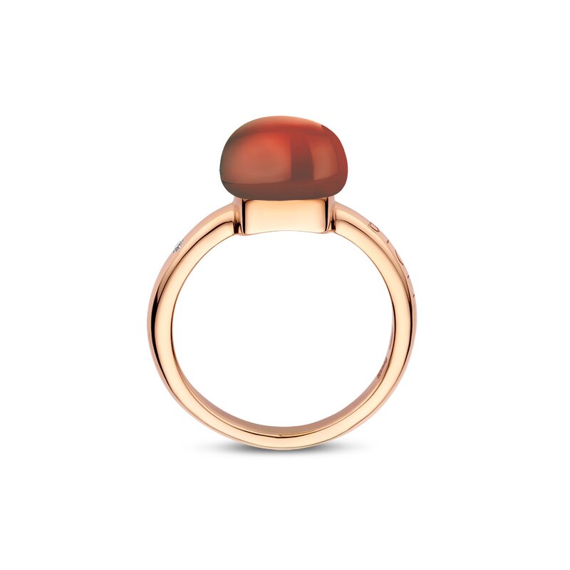 B0.02ct Rookkwarts/koraal B0.02ct Rookkwarts/koraal - 20R88RSQPC - 2