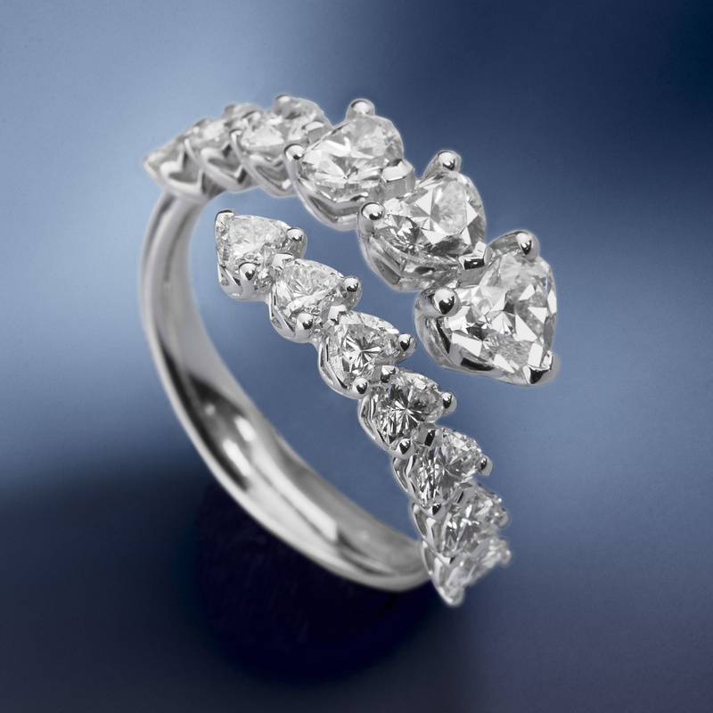 Recarlo Anniversary Love ring