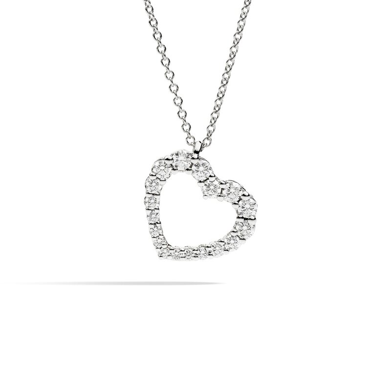 Recarlo Anniversary Love halsketting - P01CU009/041-45 - 1