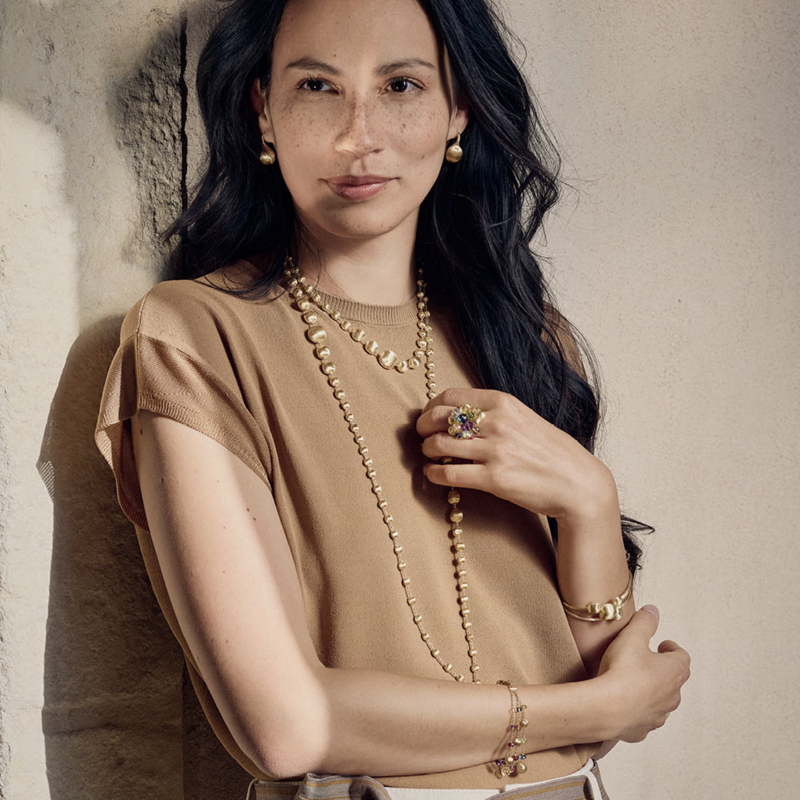 Marco Bicego Africa Colour halsketting - CB2281-L Mix02 Y - 2