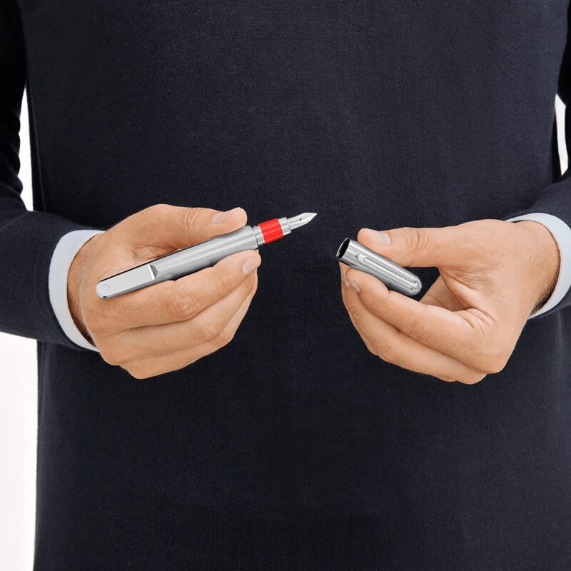 Signature Montblanc M Red Fountain Pen - 113622 - 4