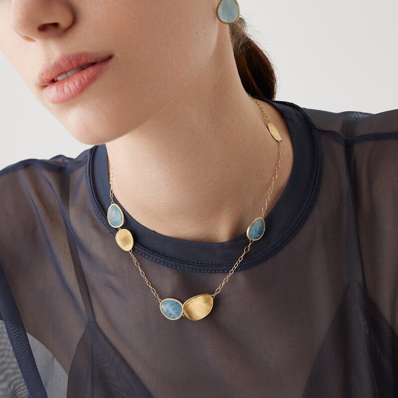 Marco Bicego Lunaria halsketting - CB1981AQD - 2