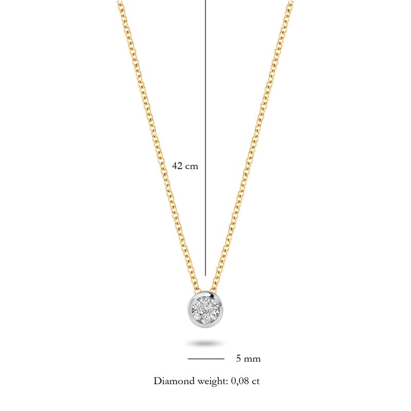 Blush halsketting - 3601BDI - 3