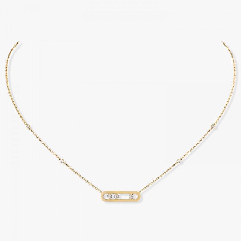 Messika Baby Move halsketting - 04323YG - 1