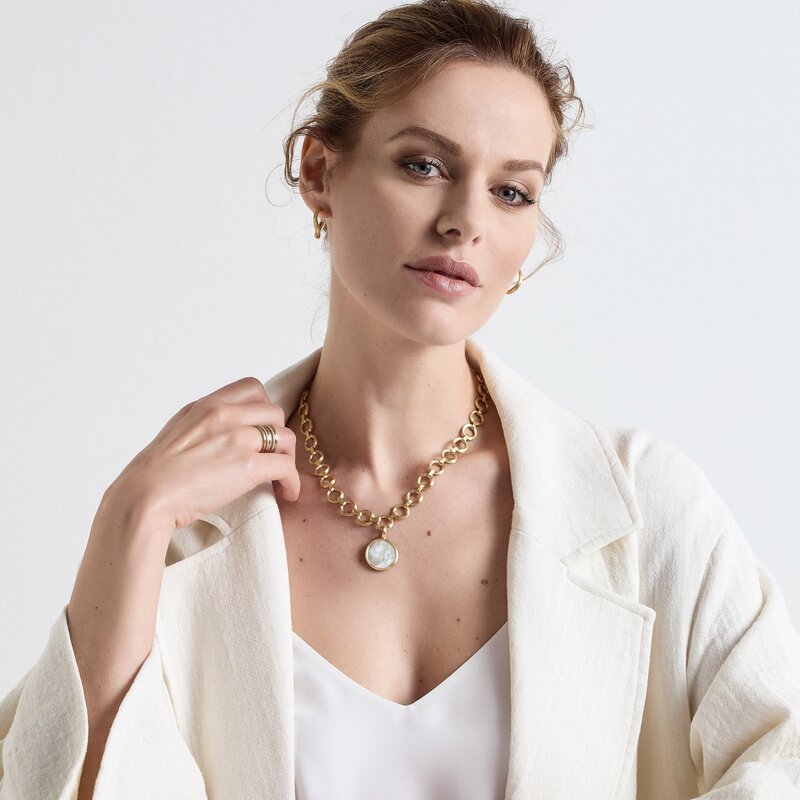 Marco Bicego Jaipur halsketting - PB1MPW - 2