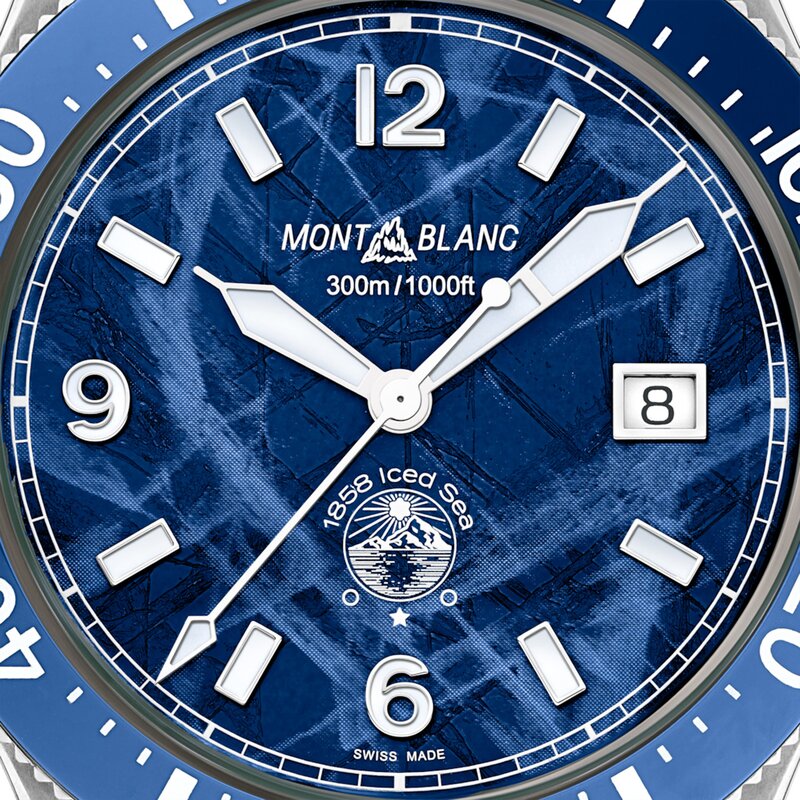 Montblanc 1858 Iced Sea 40mm Montblanc 1858 Iced Sea 40mm - 129369 - 5