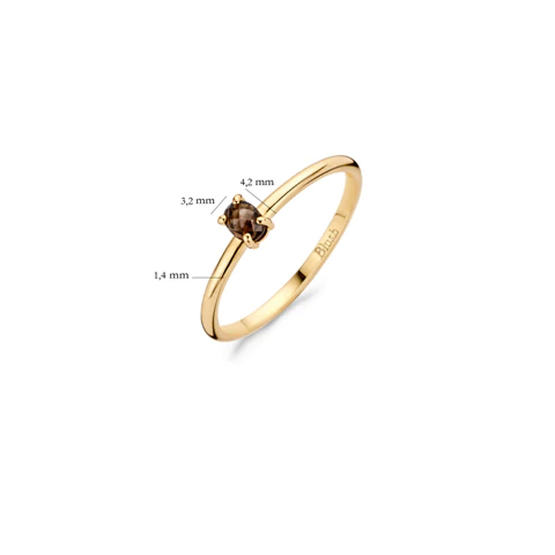 Blush ring - 1204YSQ - 5