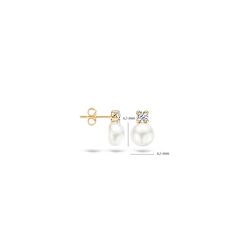 Blush oorbellen - 7147YPW - 3