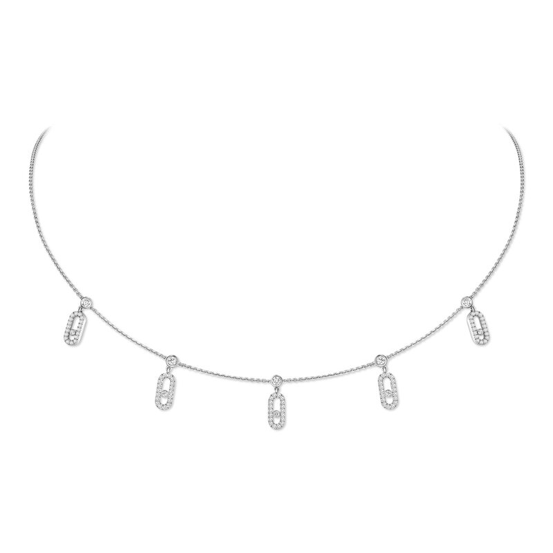 Messika Move Uno halsketting - 12150WG - 1
