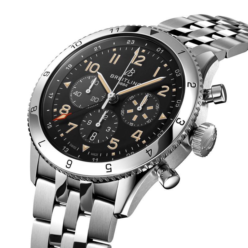 Breitling Classic Avi Super avi p-51 mustang 46mm