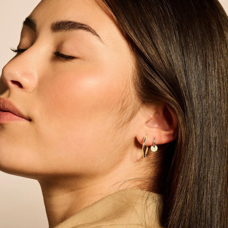 Blush oorbellen - 7274YGO - 3